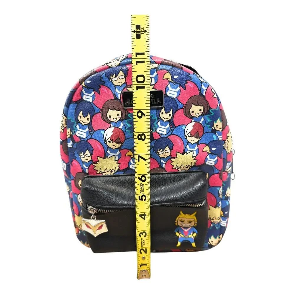 My‎ Hero Academia Chibi Grid Mini Backpack Bag Cute Anime-Themed Durable Stylish